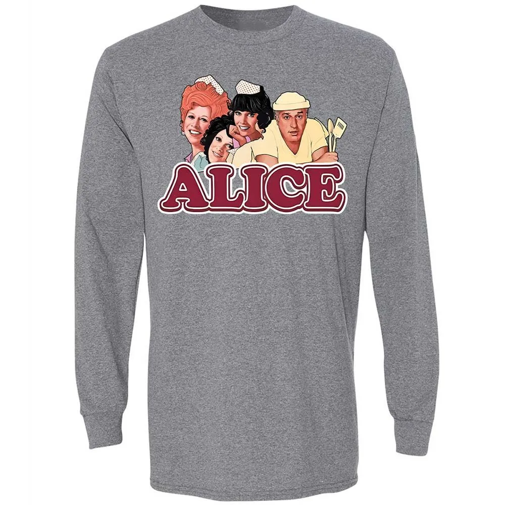 Long Sleeve T-Shirt - 7D5FVNQW - Graphite Heather - 8