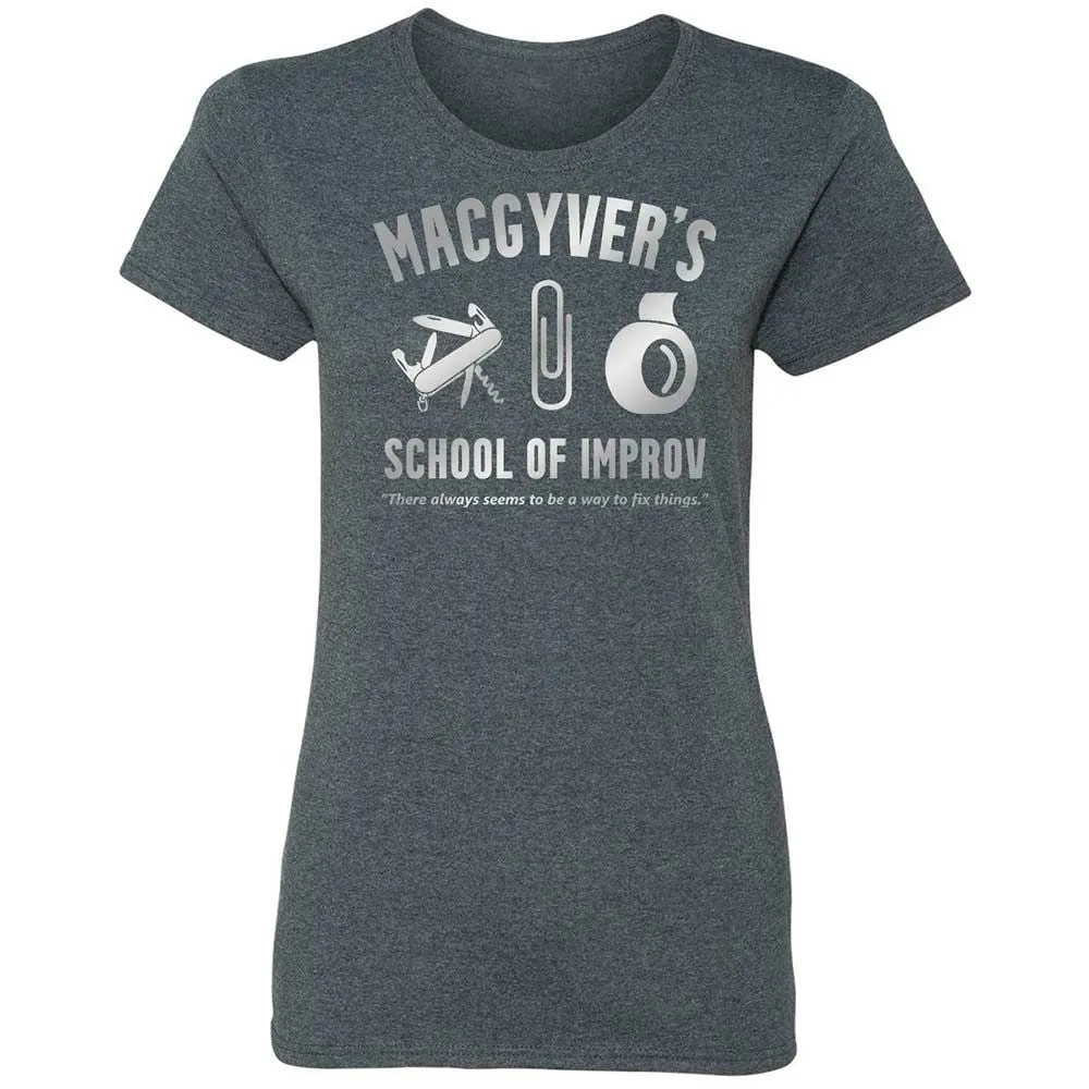 Women's T-Shirt - UEH5DKUQ - Dark Heather - 6