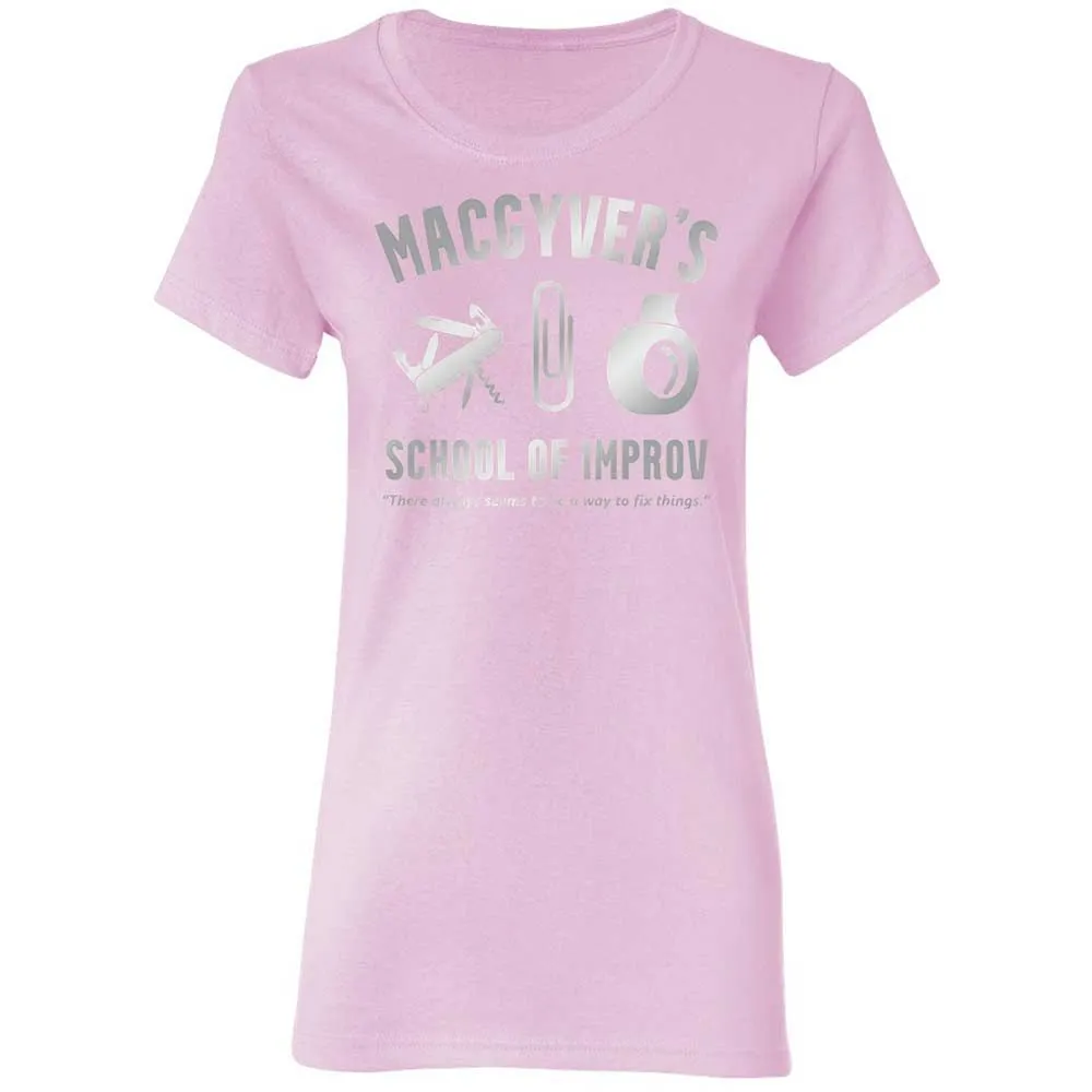 Women's T-Shirt - UEH5DKUQ - Light Pink - 8