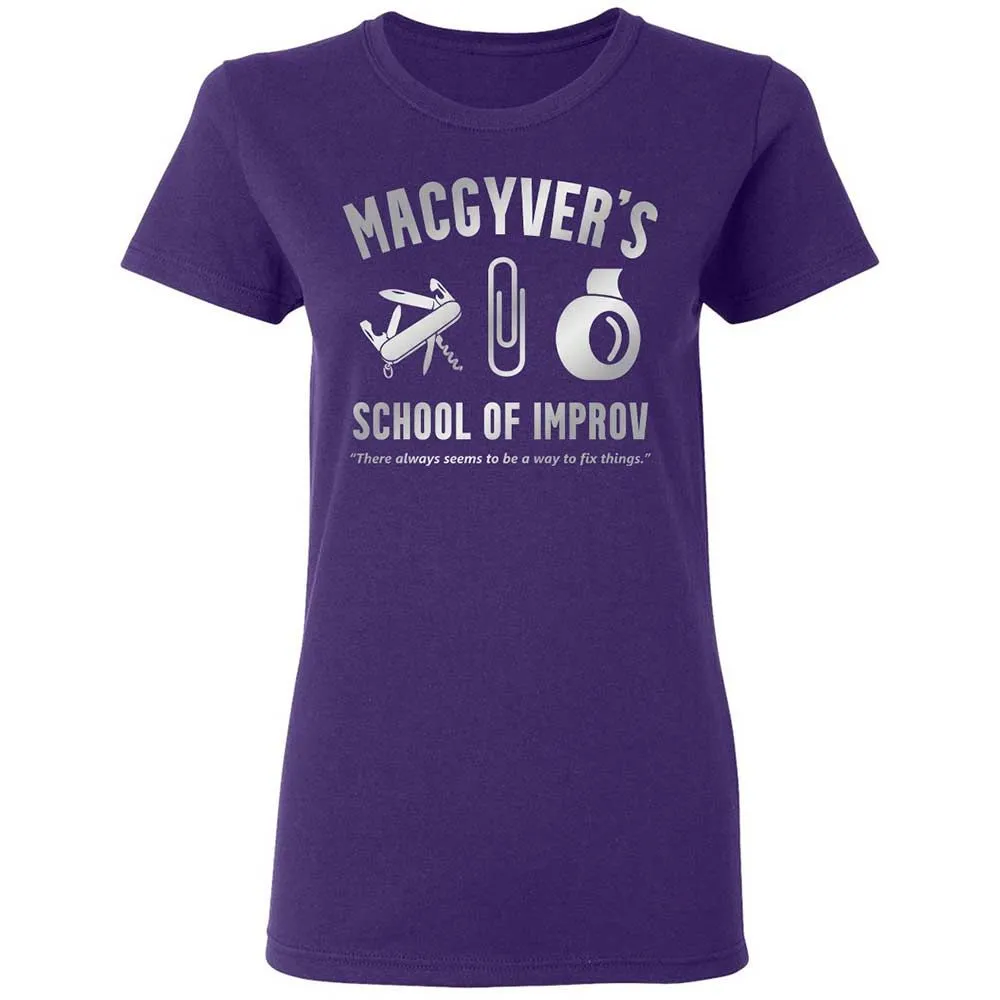 Women's T-Shirt - UEH5DKUQ - Purple - 10