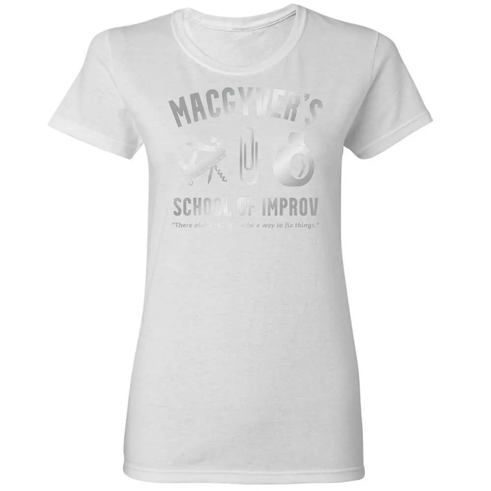 Women's T-Shirt - UEH5DKUQ - White - 15