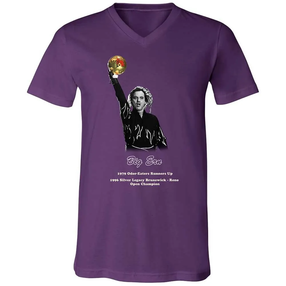 Unisex V-Neck T-Shirt - SCDEBWEH - Team Purple - 10