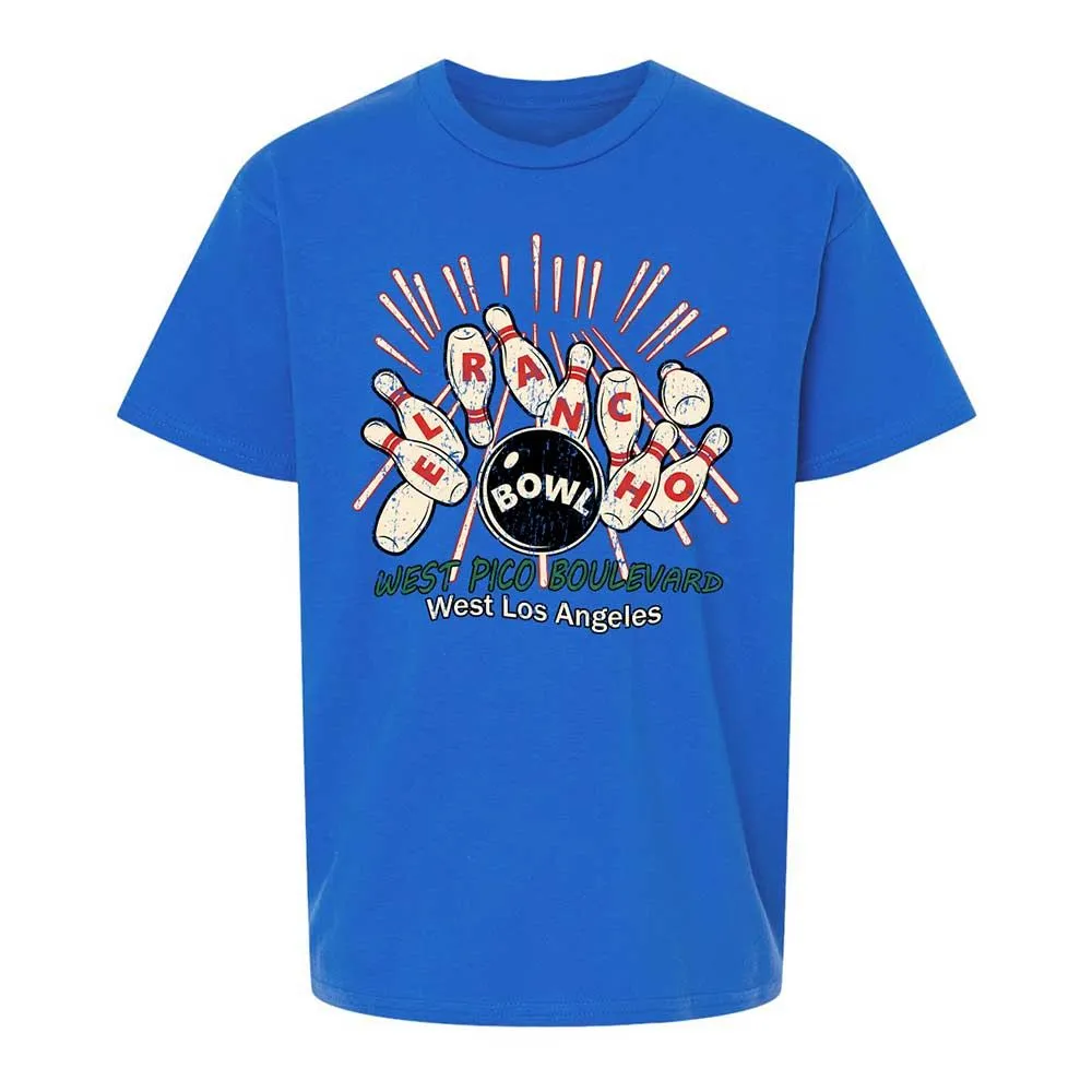 Kids T-Shirt - YH5SJZVW - Royal - 4