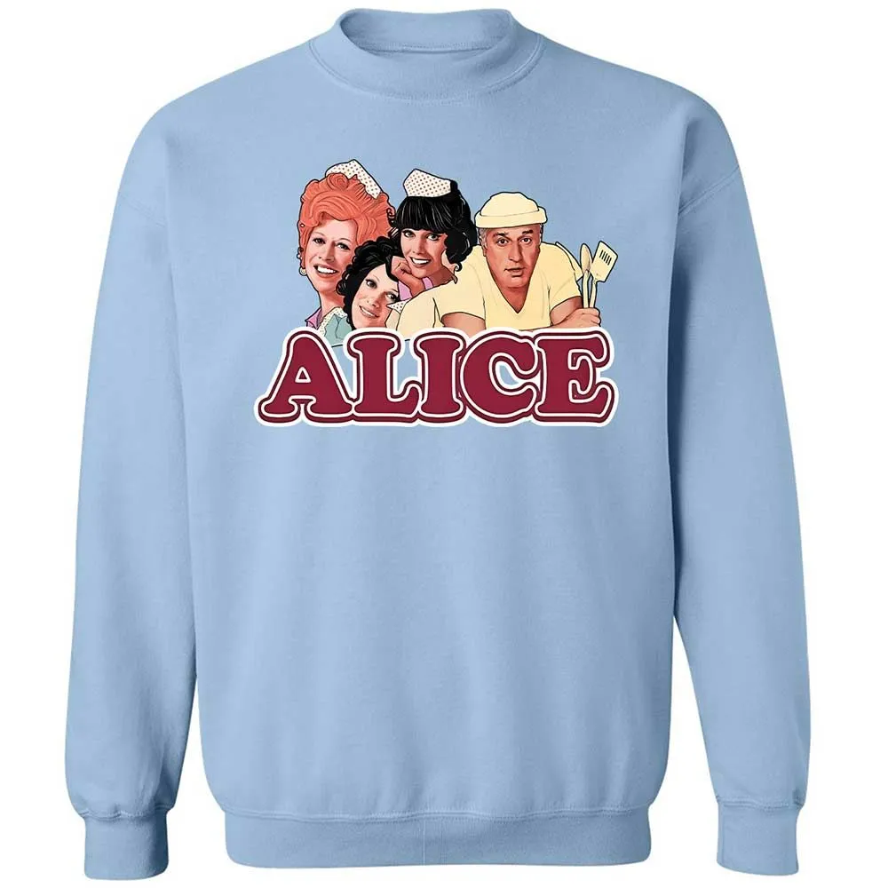 Classic Unisex Sweatshirt - DQ6WSJRE - Light Blue - 21