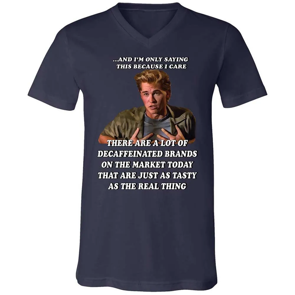 Unisex V-Neck T-Shirt - XBHUR28S - Navy - 2