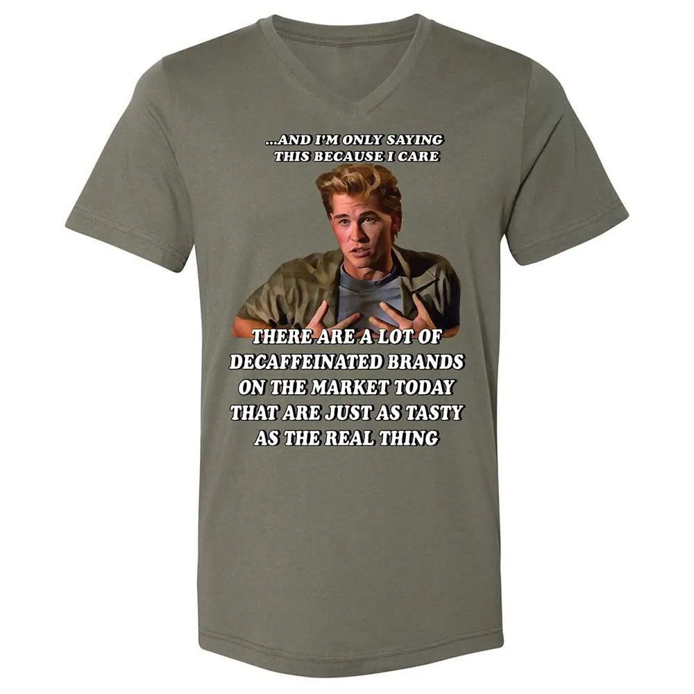 Unisex V-Neck T-Shirt - XBHUR28S - Military Green - 11