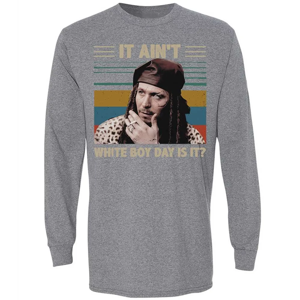 It ain't White Boy Day, is it - Graphite Heather - 8