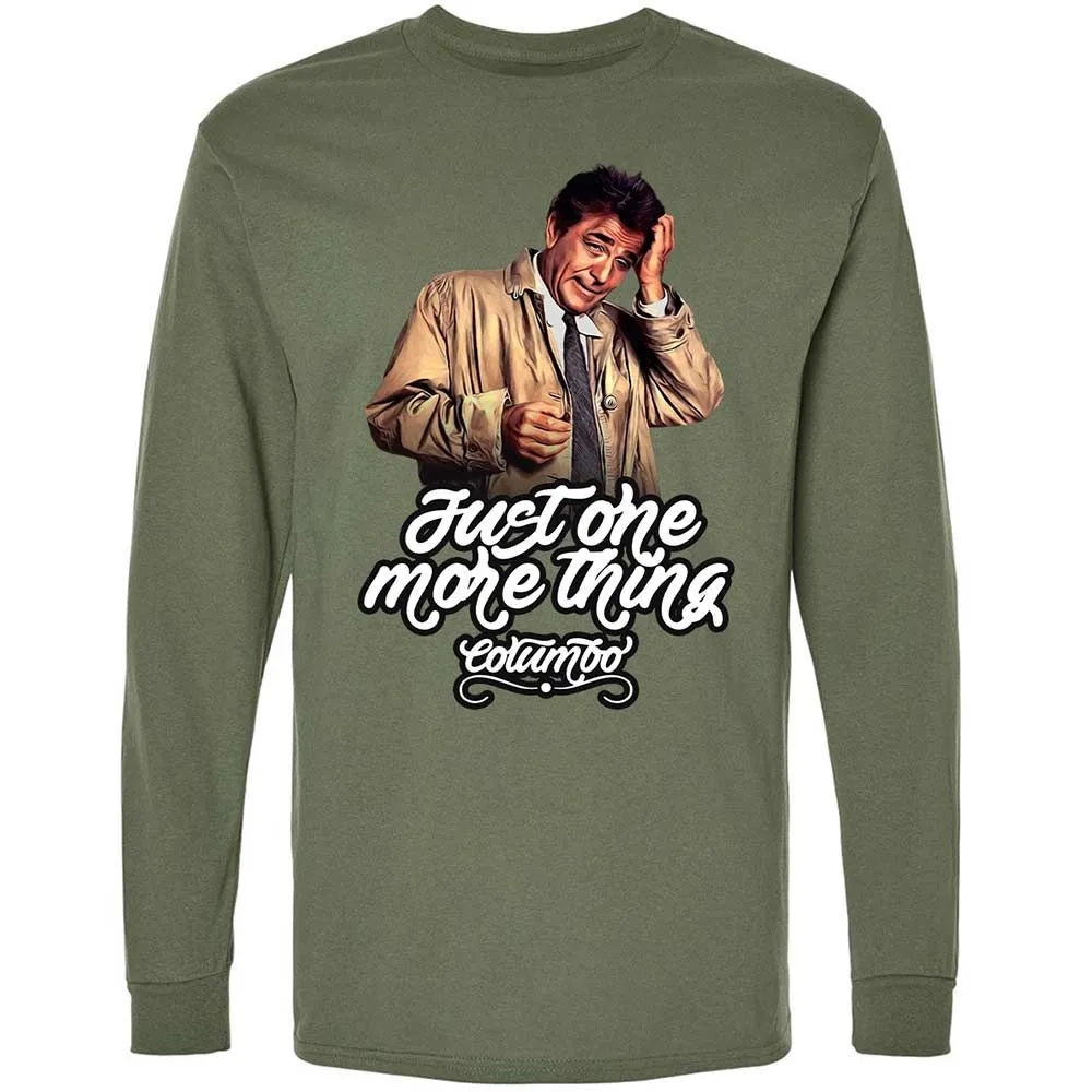 Just one more thing - Military Green - 9