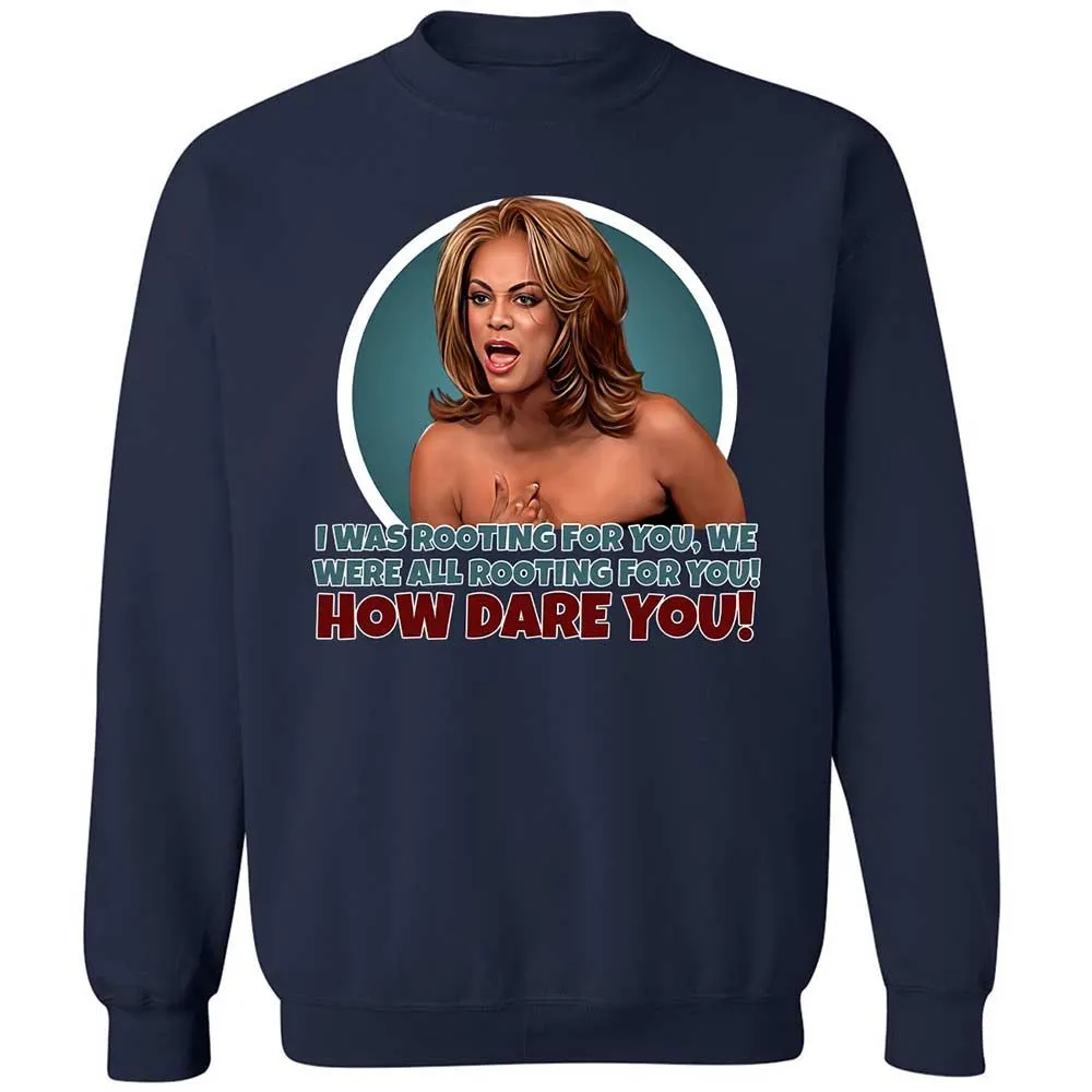 How dare you - Navy - 2
