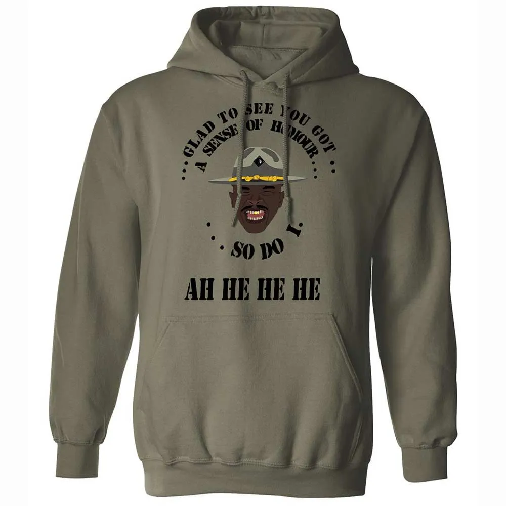 I'm glad to see you got a sense of humor - Military Green - 21