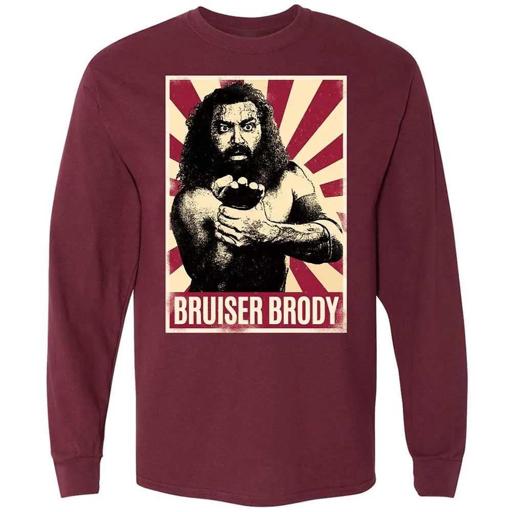 Long Sleeve T-Shirt - 5355L9FC - Maroon - 6