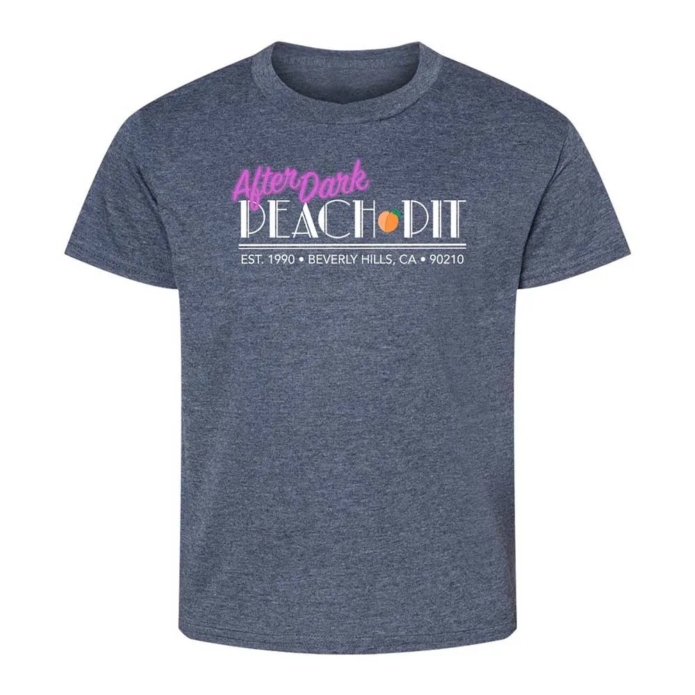 The Peach Pit - Heather Navy - 9