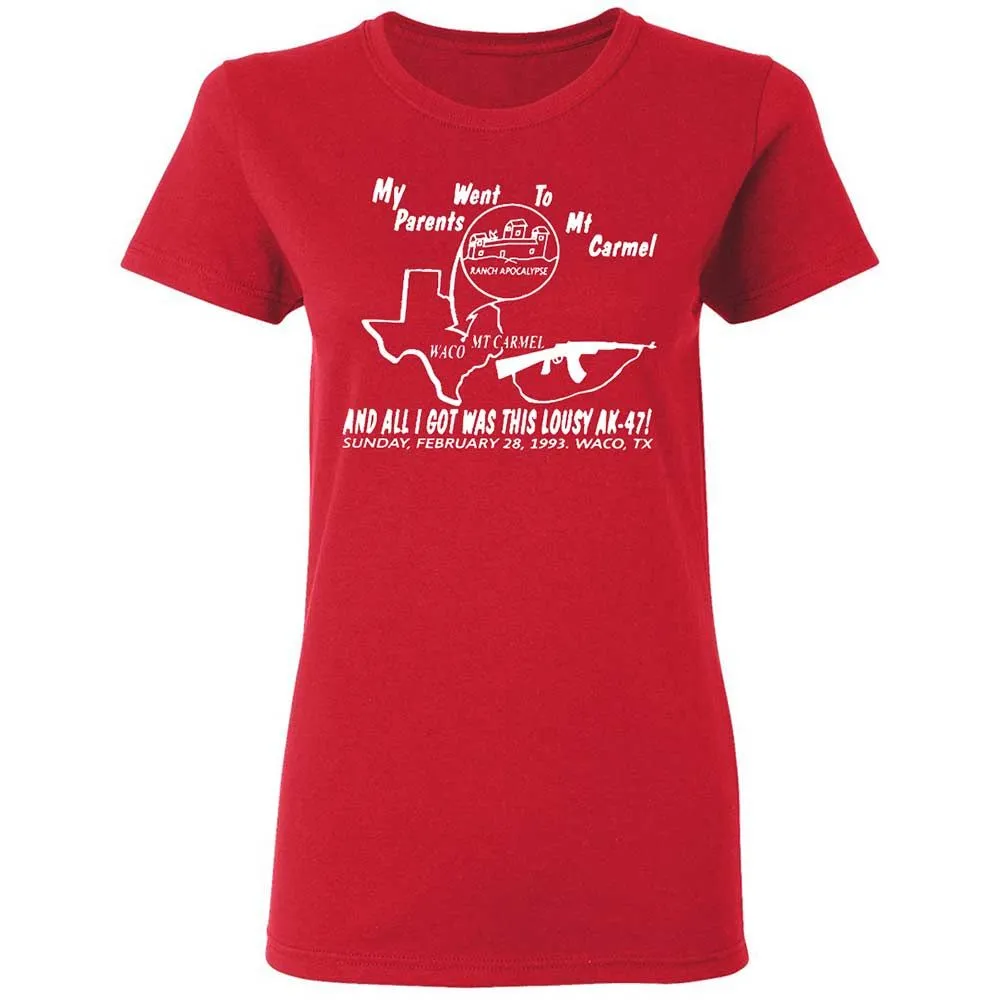 Women's T-Shirt - KSEZ94CD - Red - 9