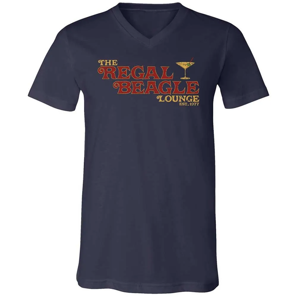 Unisex V-Neck T-Shirt - 9624Z5Z1 - Navy - 2
