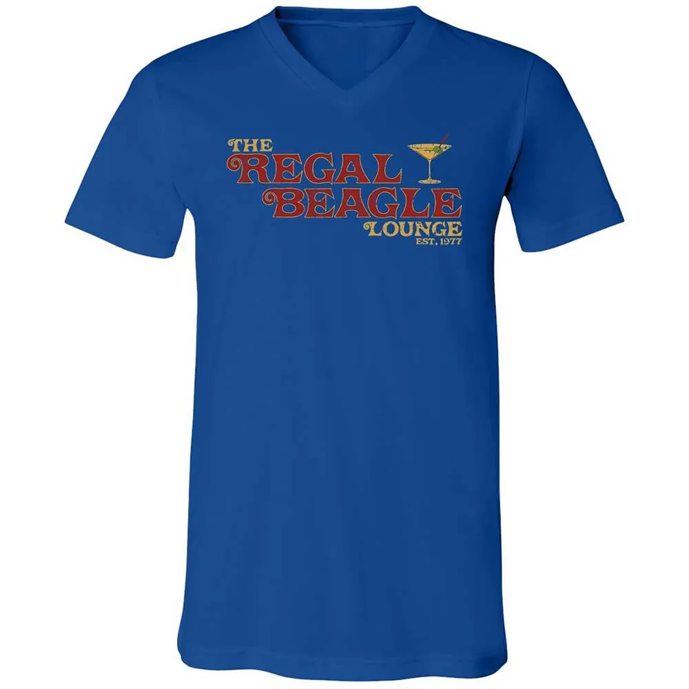 Unisex V-Neck T-Shirt - 9624Z5Z1 - True Royal - 4