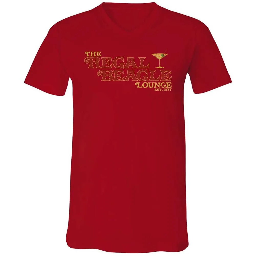 Unisex V-Neck T-Shirt - 9624Z5Z1 - Red - 6