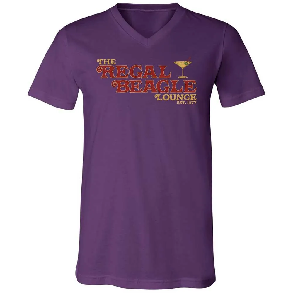 Unisex V-Neck T-Shirt - 9624Z5Z1 - Team Purple - 10