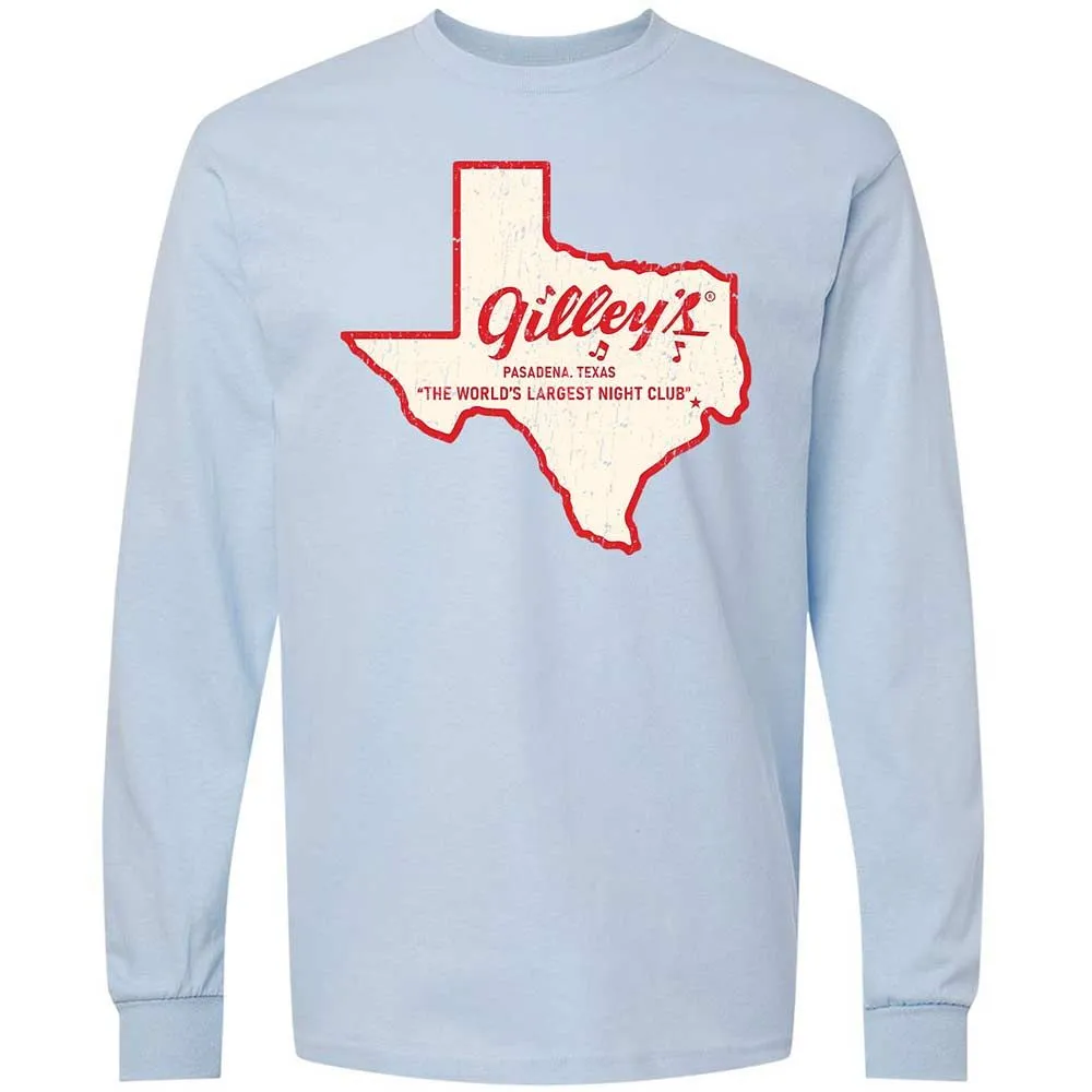 Long Sleeve T-Shirt - X29LYKCJ - Light Blue - 18