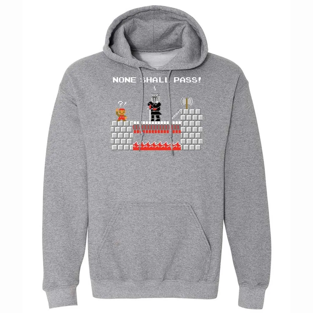 No Plumbers Shall Pass - Graphite Heather - 4