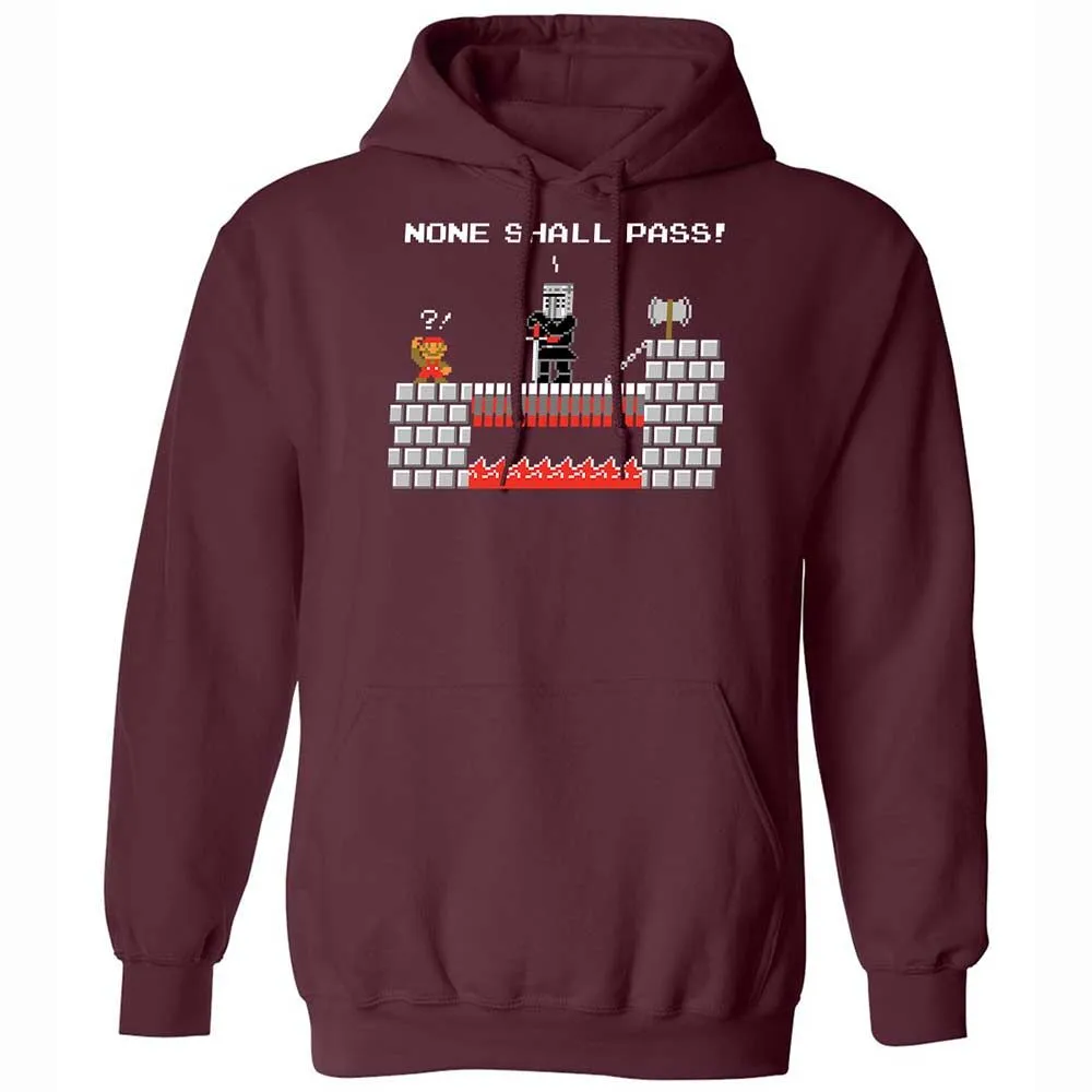 No Plumbers Shall Pass - Maroon - 7