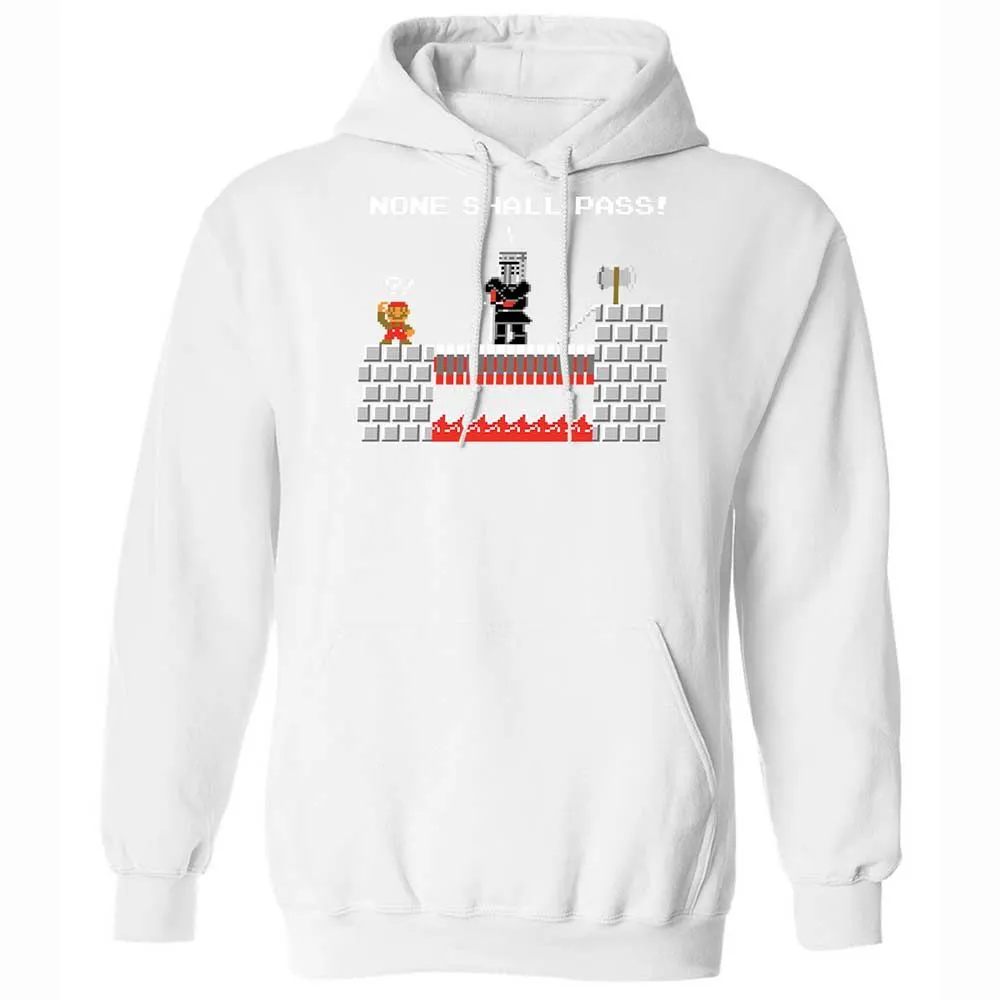 No Plumbers Shall Pass - White - 20