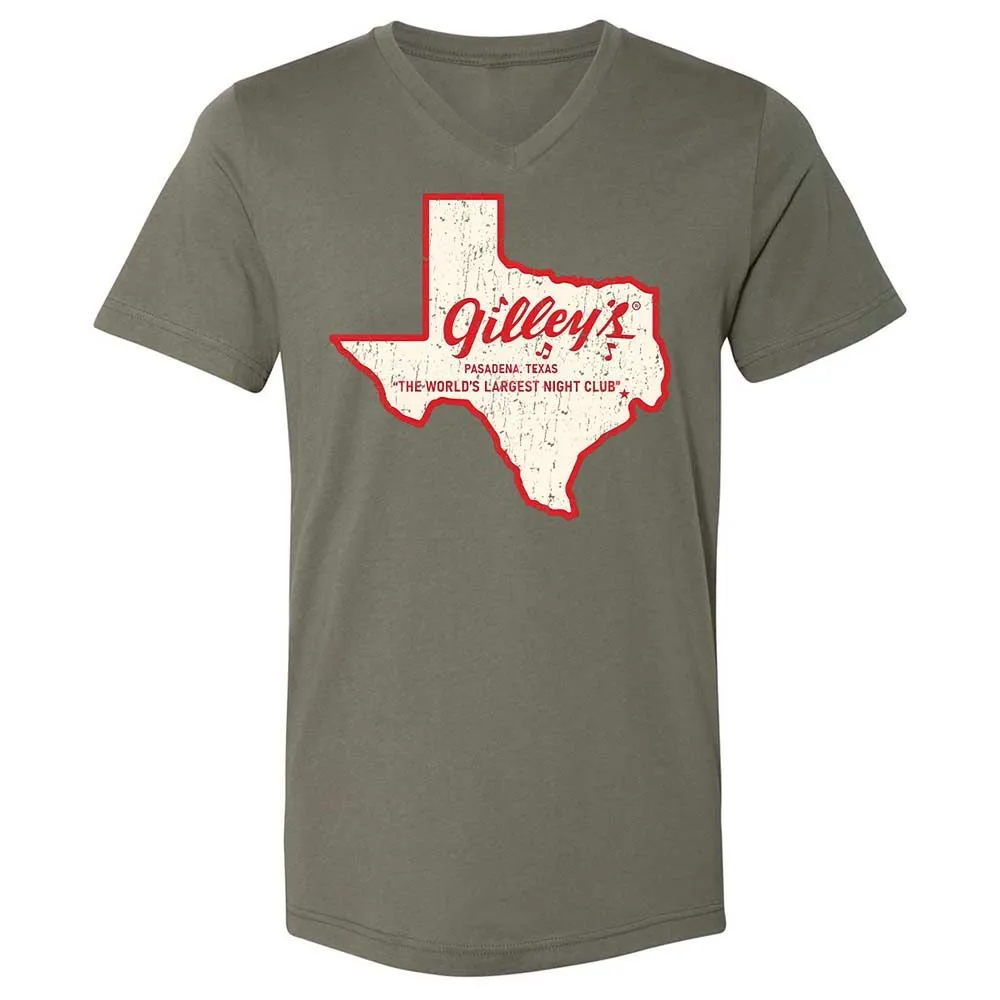 Unisex V-Neck T-Shirt - 8FU27YRA - Military Green - 11