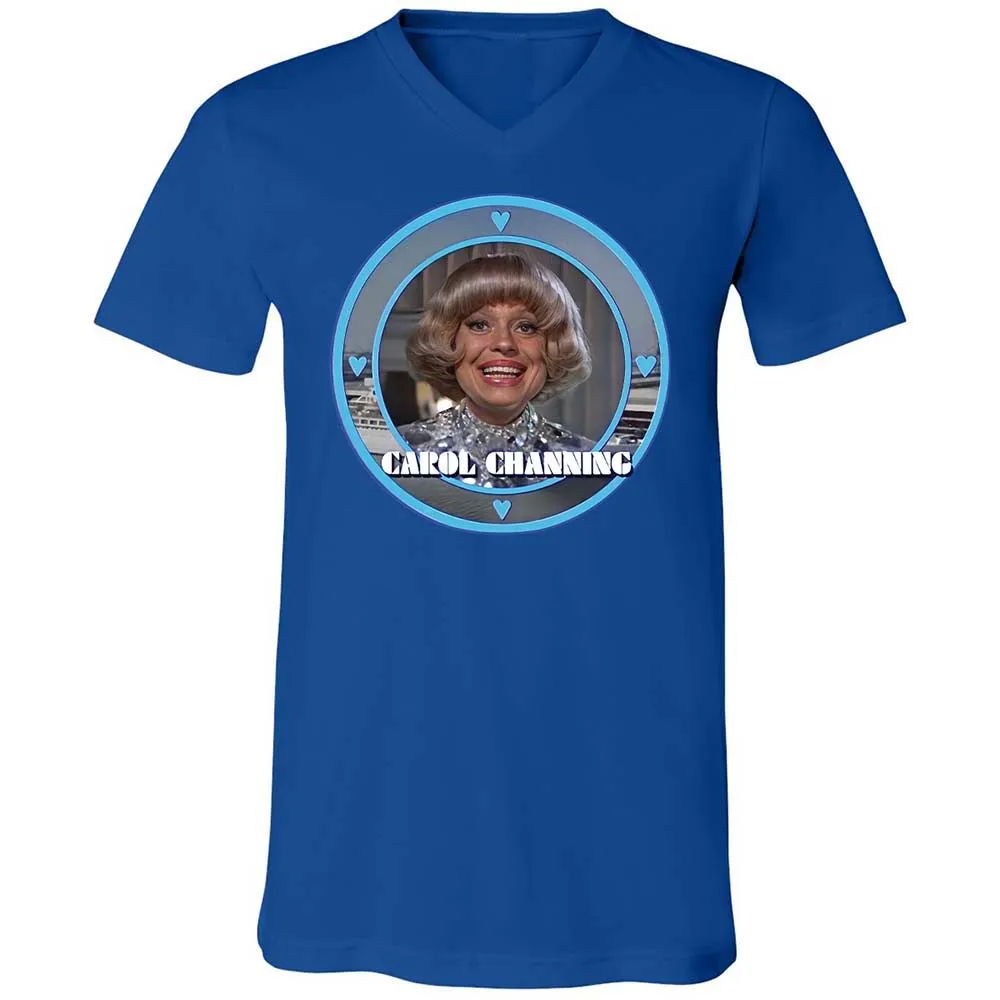 Unisex V-Neck T-Shirt - 54AK2ZTY - True Royal - 4