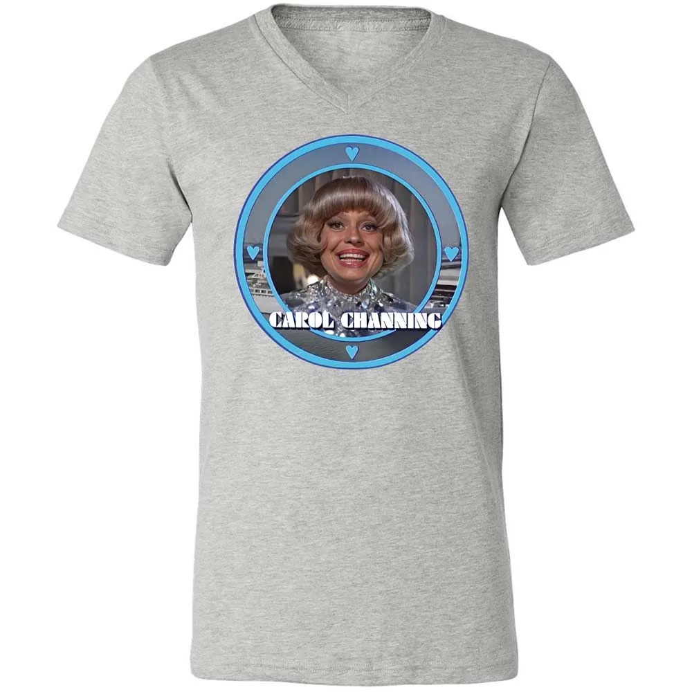 Unisex V-Neck T-Shirt - 54AK2ZTY - Athletic Heather - 15