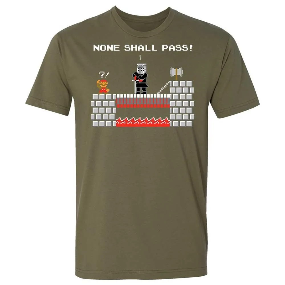 No Plumbers Shall Pass - Military Green - 8
