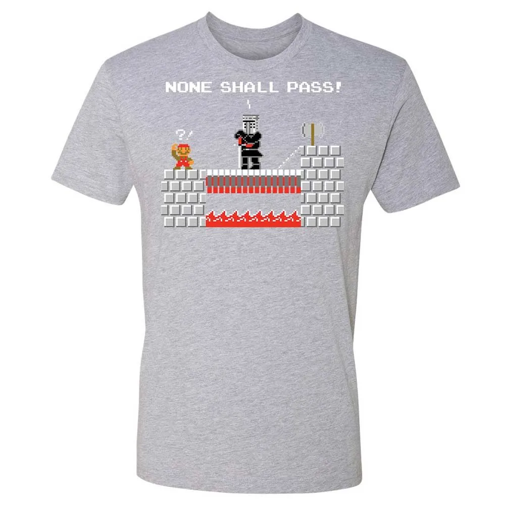 No Plumbers Shall Pass - Heather Grey - 19