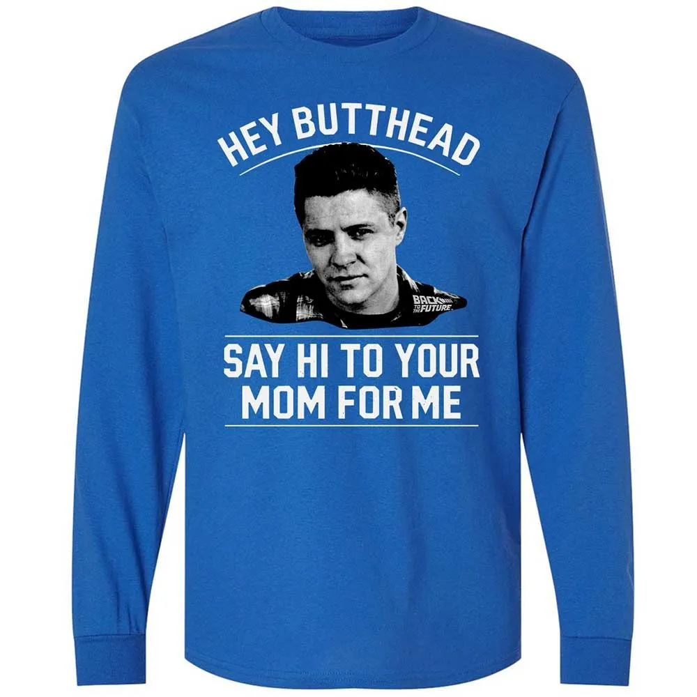 Long Sleeve T-Shirt - H66P2J1K - Royal - 3