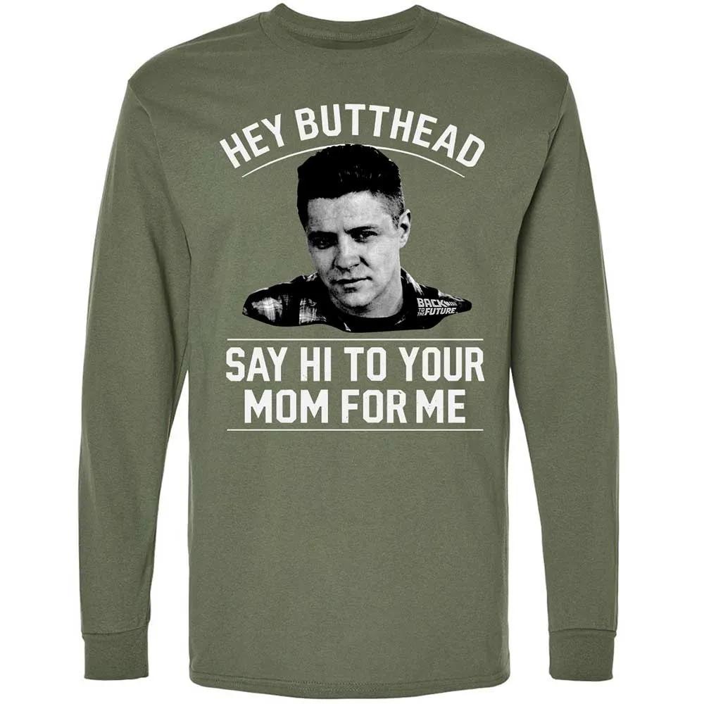 Long Sleeve T-Shirt - H66P2J1K - Military Green - 9