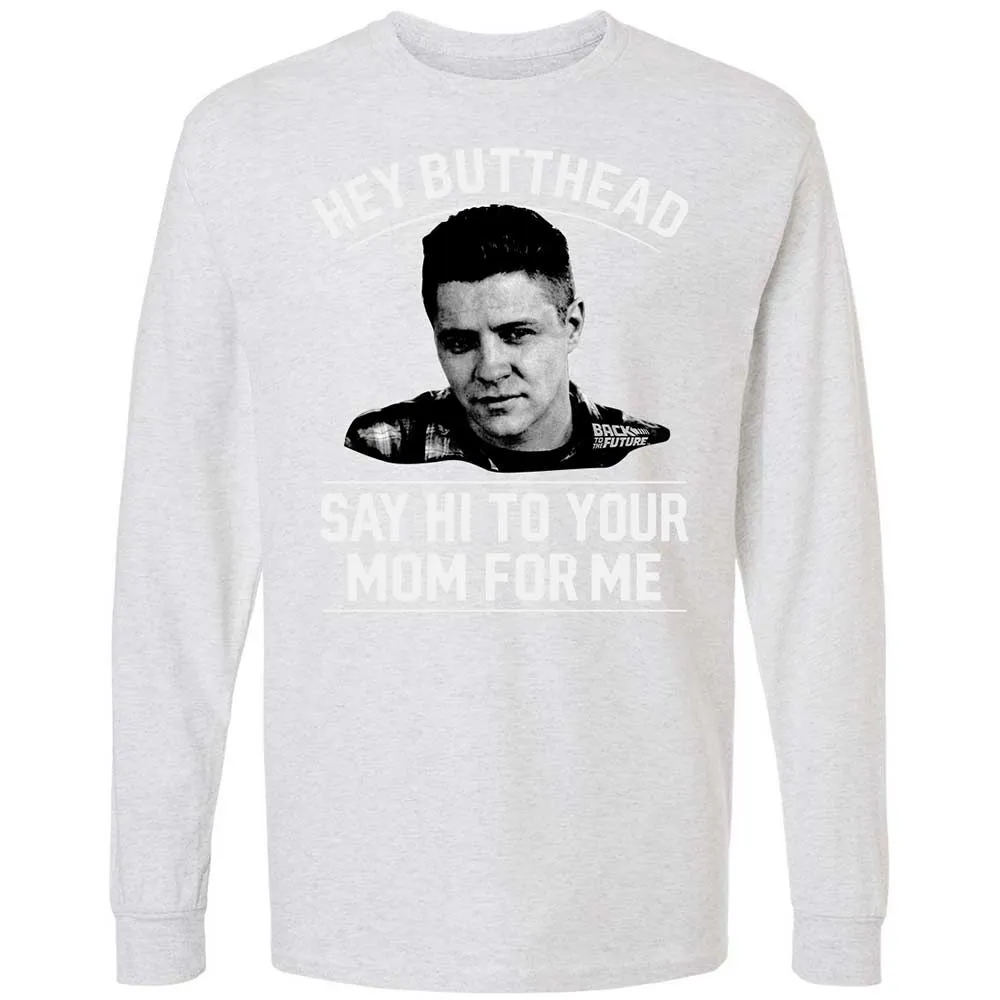 Long Sleeve T-Shirt - H66P2J1K - Ash - 14