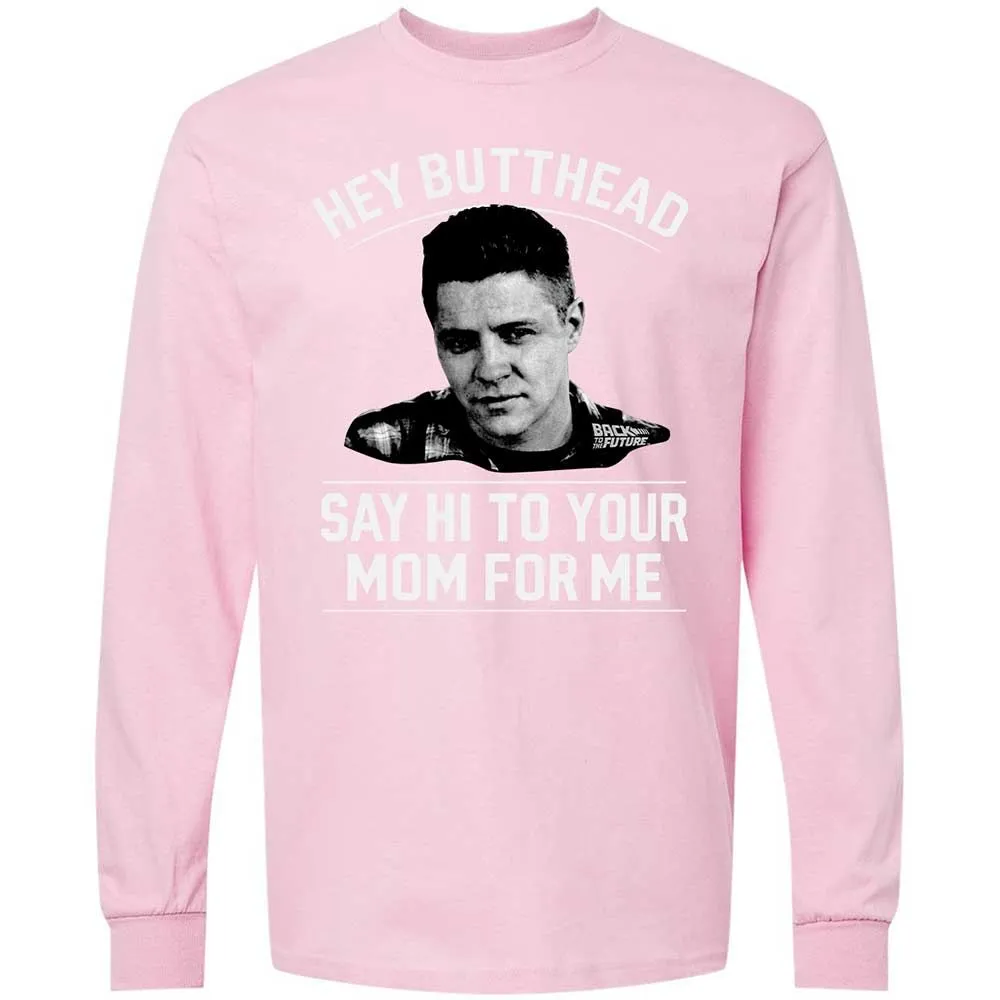 Long Sleeve T-Shirt - H66P2J1K - Light Pink - 16