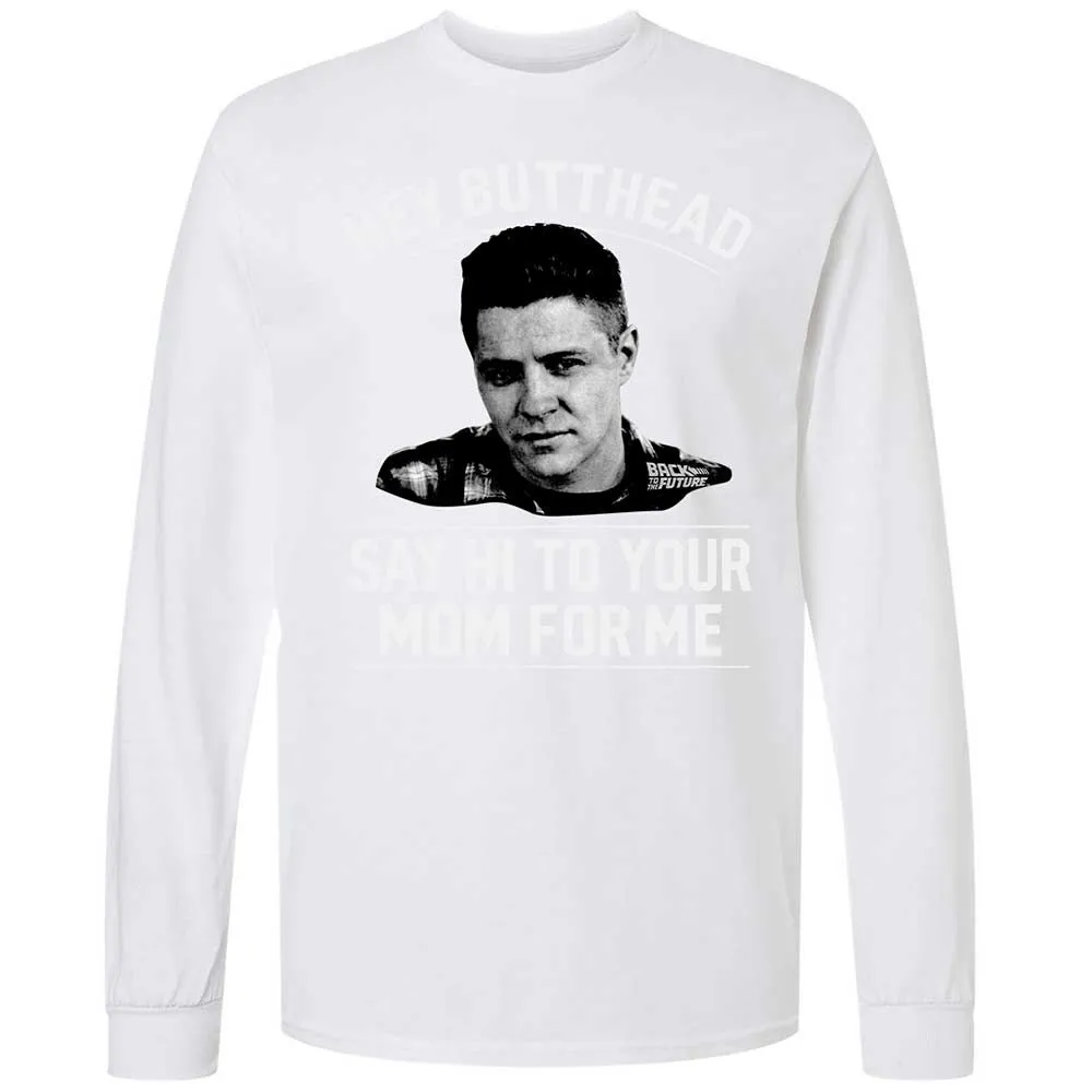 Long Sleeve T-Shirt - H66P2J1K - White - 17