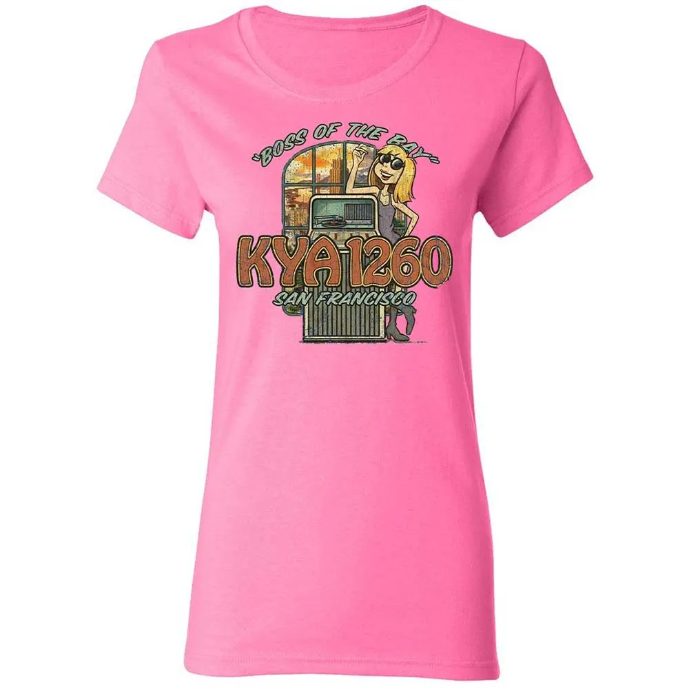 Women's T-Shirt - SK254Q4L - Azalea - 4