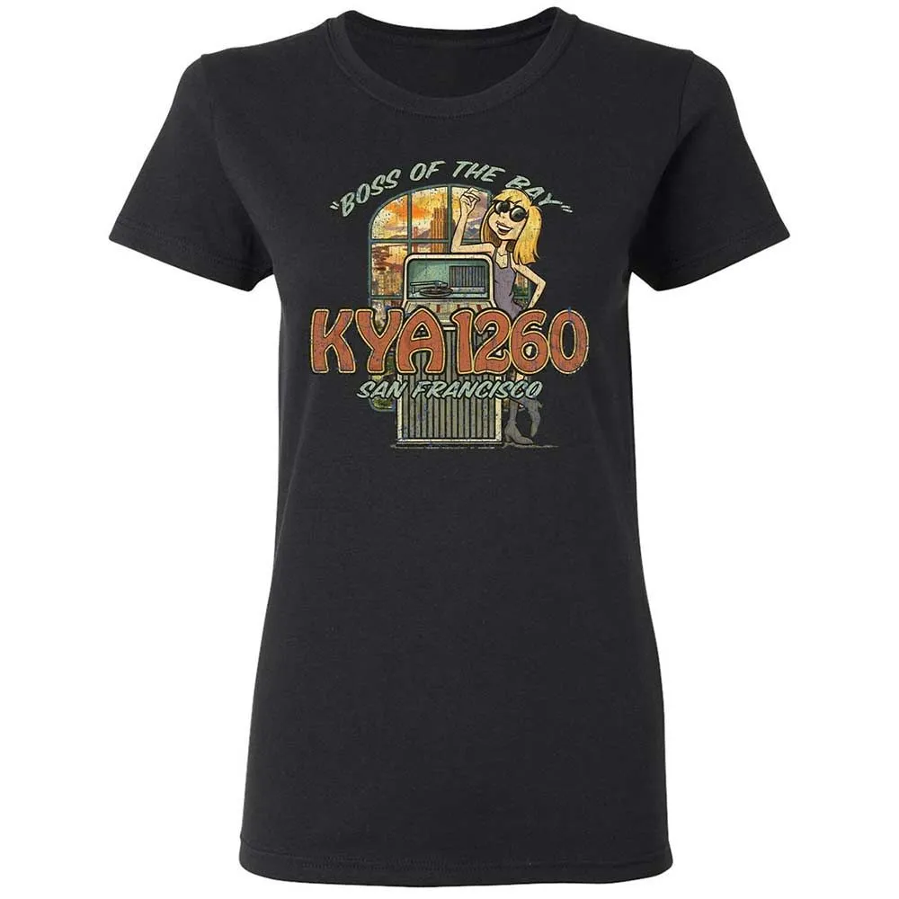 Women's T-Shirt - SK254Q4L - Black - 13