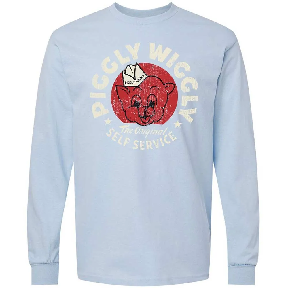 Long Sleeve T-Shirt - 3F1V3PX3 - Light Blue - 18