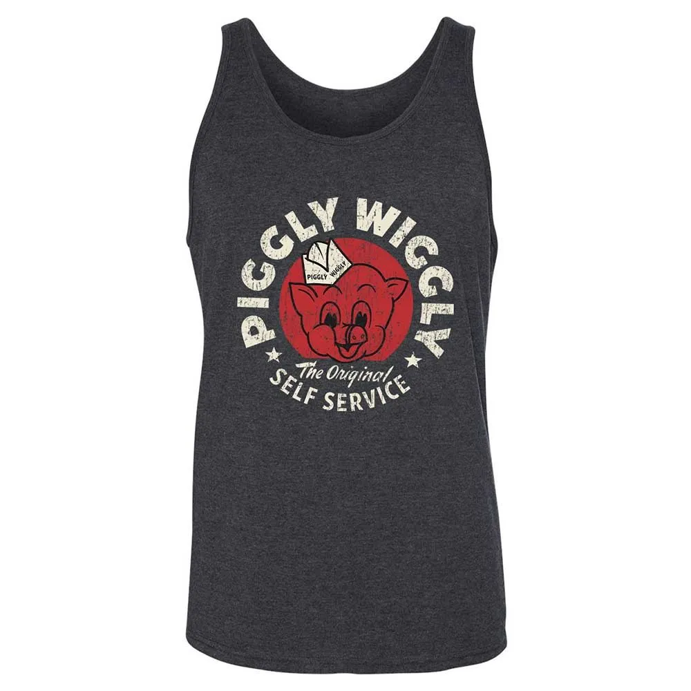 Unisex Jersey Tank - LGEBQUNP - Dark Grey Heather - 5