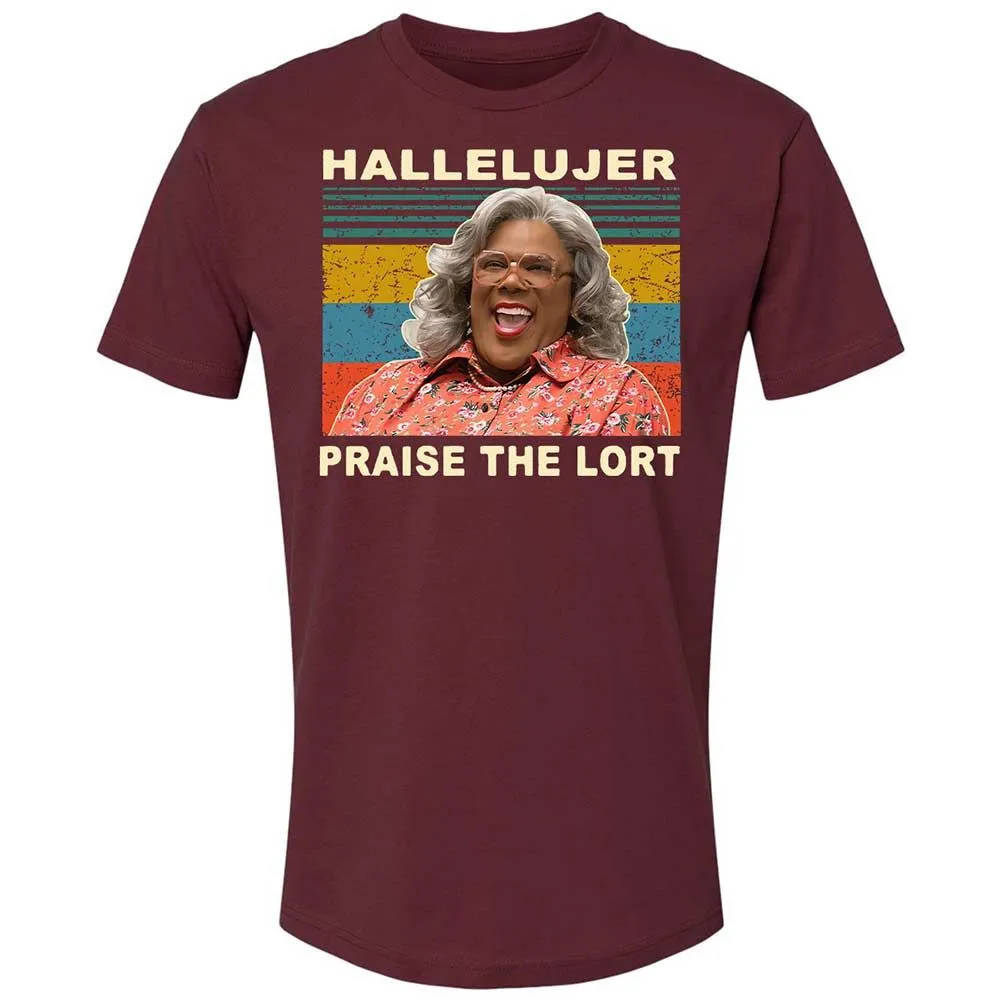 Hallelujer Praise The Lort - Maroon - 10