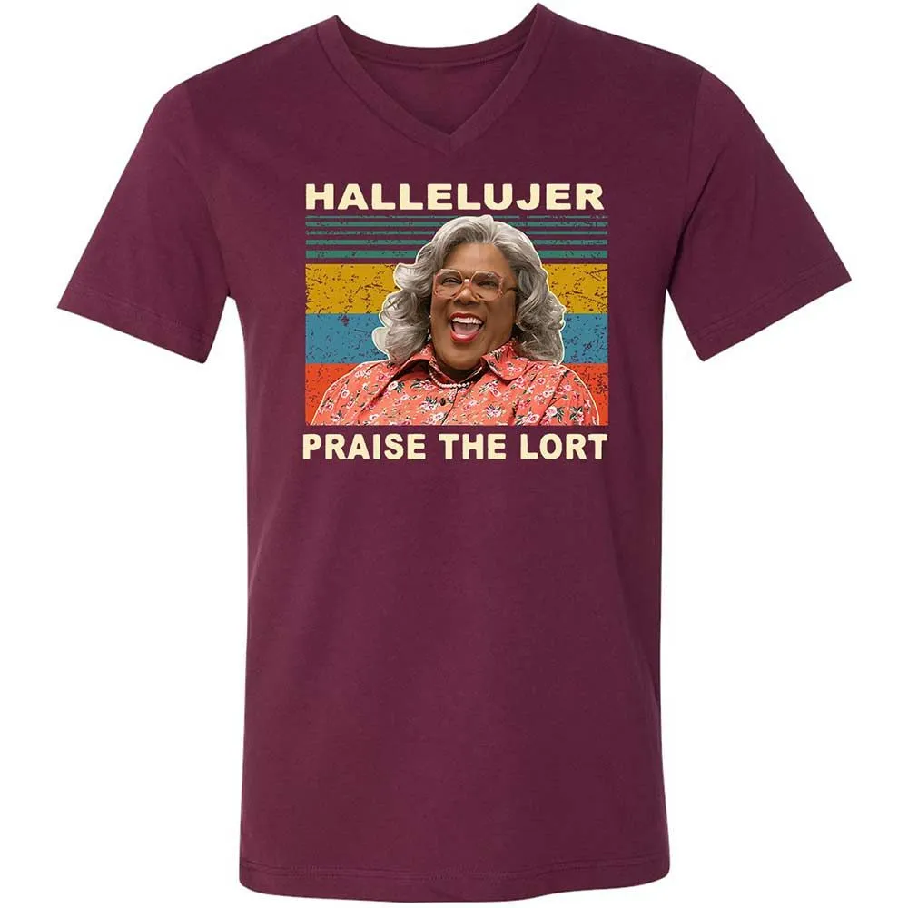 Hallelujer Praise The Lort - Maroon - 8