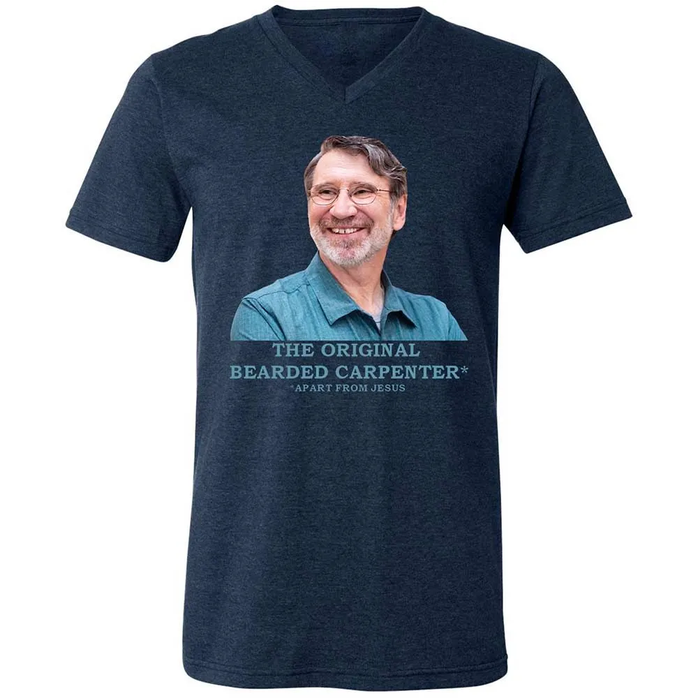 The Original Bearded Carpenter - Heather Navy - 3