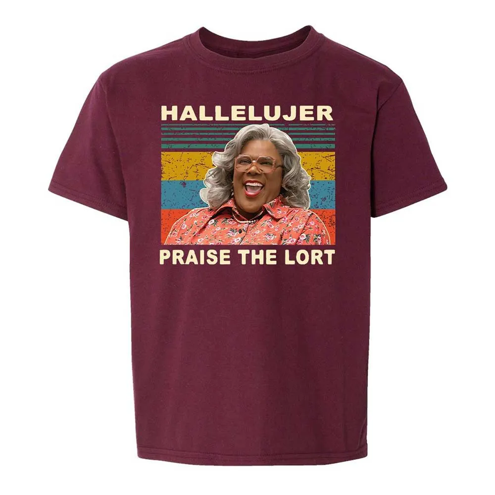 Hallelujer Praise The Lort - Maroon - 14