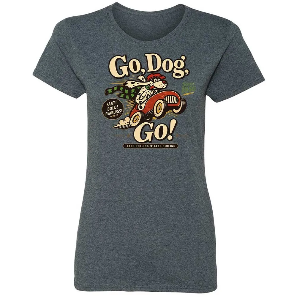 Women's T-Shirt - LGP74N1P - Dark Heather - 16