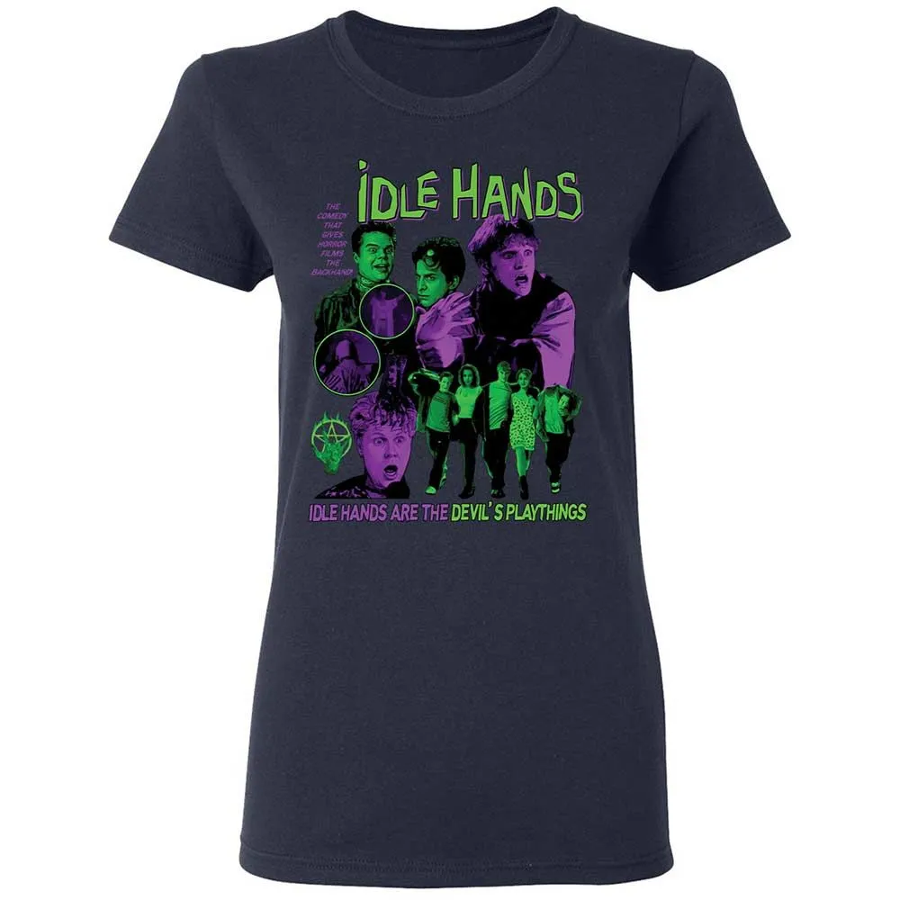 Idle hands are the Devil's playthings - Navy - 2