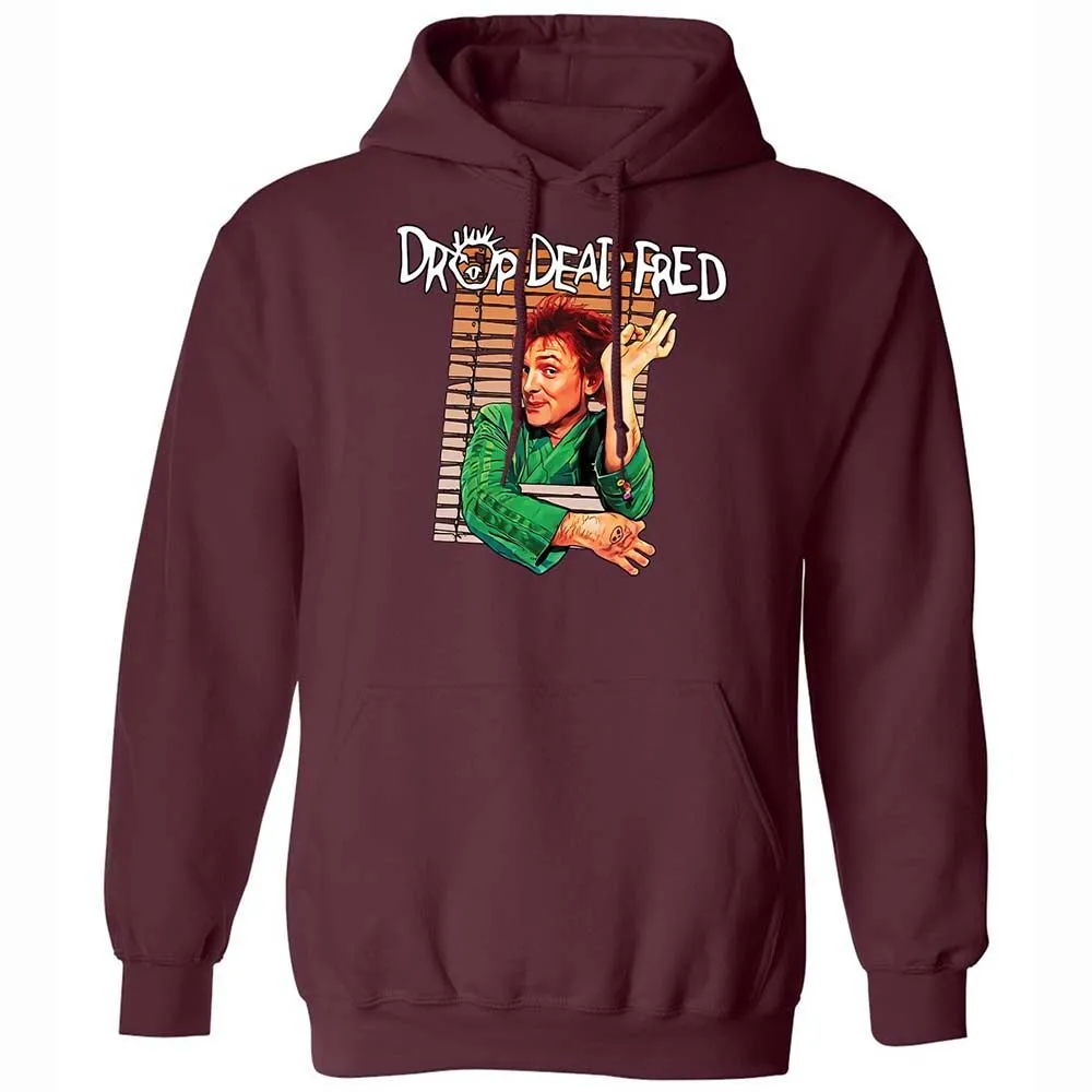 Funny Man Drop Dead Fred - Maroon - 7
