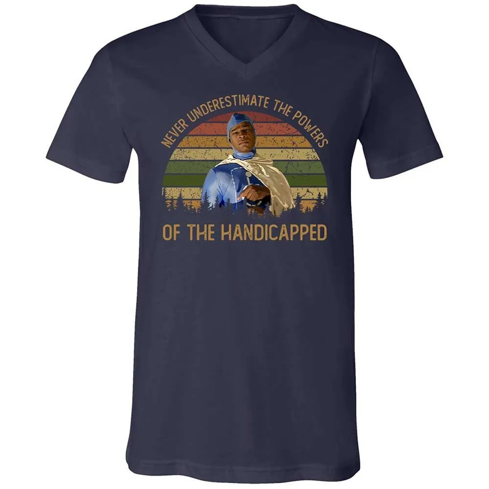 Unisex V-Neck T-Shirt - P6SGKR2P - Navy - 2