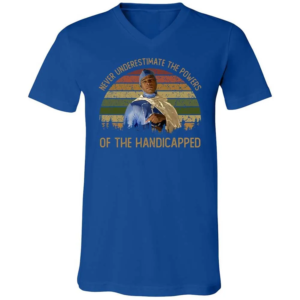 Unisex V-Neck T-Shirt - P6SGKR2P - True Royal - 4