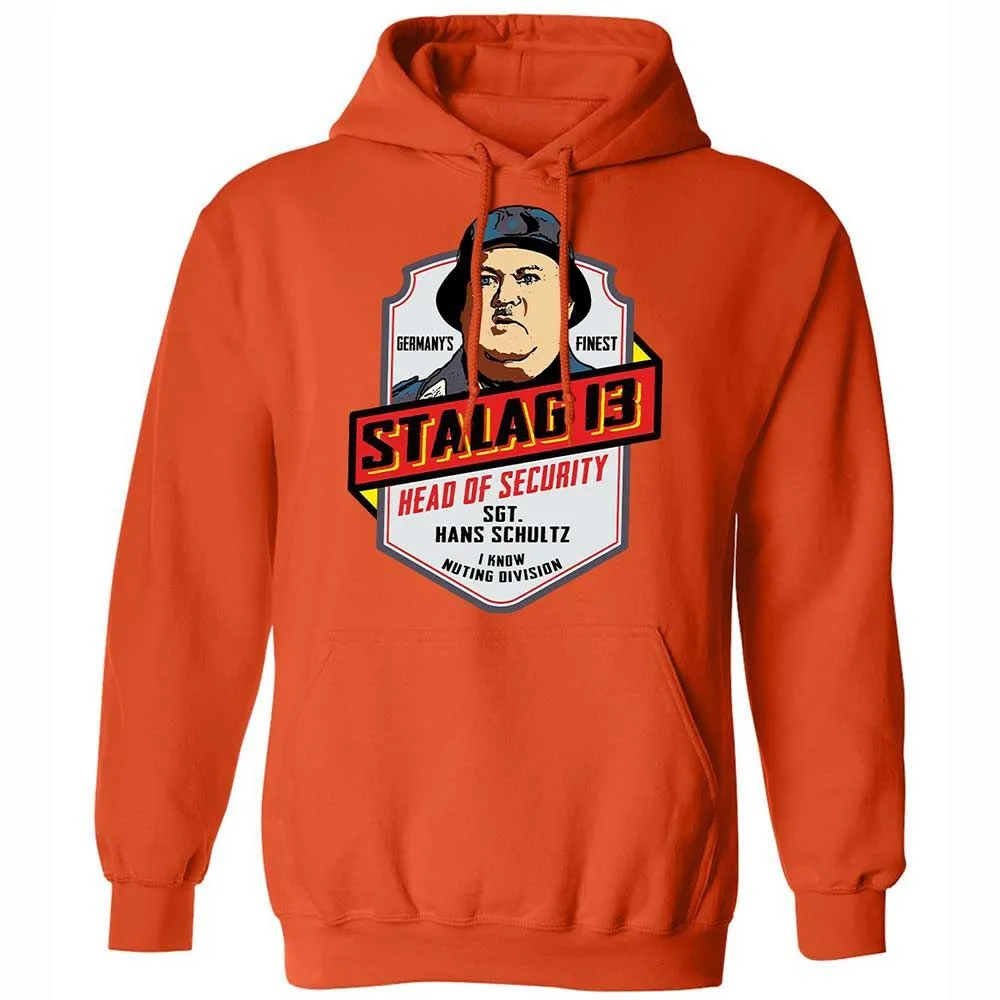 Classic Unisex Hoodie - LALC842E - Orange - 12