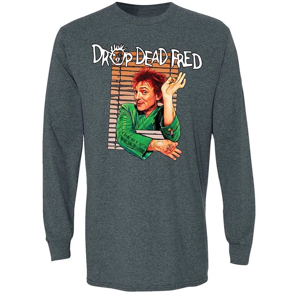 Funny Man Drop Dead Fred - Dark Heather - 5